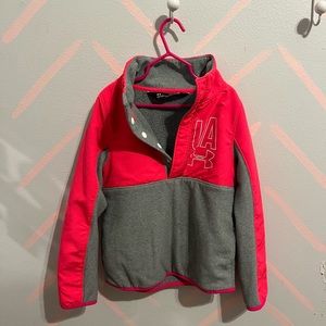 Girls size 6 Under Armour pullover